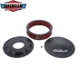 Preview: Luftfilter 14x3" Edelbrock Pro Flow Serie Schwarz 15,9mm Abgesenkt 1225
