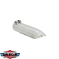 Preview: Auspuffendrohr 2.5" 63,5mm Edelstahl Poliert Rund 45° nach unten gebogen