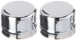 Preview: Fettkappe 55mm Radlager Staubkappe Chrom Dust Caps Mr.Gasket 2486