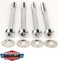 Preview: Ventildeckelschrauben Chrom Chevrolet ab 1987 Centerbolt 1/4"-20