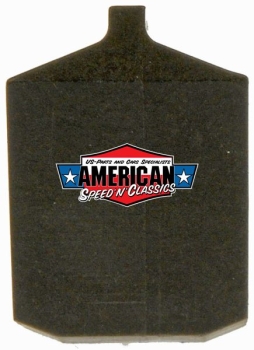 Preview: Batterie Halterung Schwarz GM 1979-2018 - Universal US Car Batterie