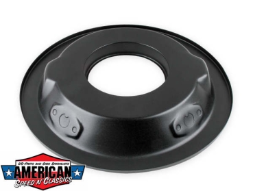 Luftfilter 14x3" Holley Schwarz komplett Set Schraube Gewindestange PCV