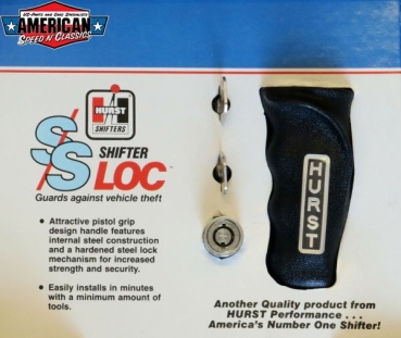 Preview: Schaltknauf Diebstahlschloss Schaltgriff Shifter Loc NLA Hurst