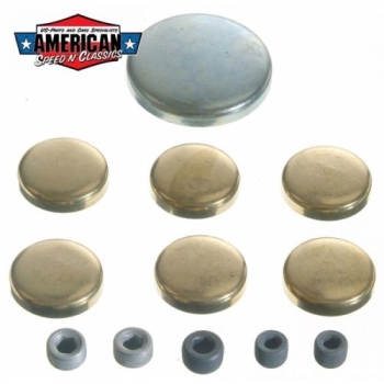 Froststopfen Set Ford 1958-97 429-462 cui Lincoln Mercury Freeze Plugs