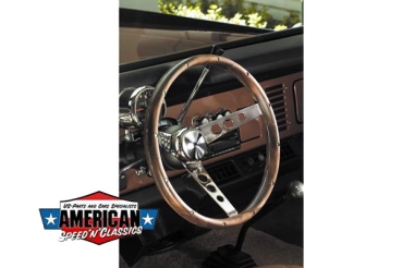 Preview: Lenkrad Ø 34cm Holz Classic Wood Holzlenkrad Grant - Steering Wheel