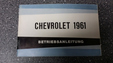 Betriebsanleitung Chevrolet 1961 Deutsch Schweiz