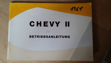 Betriebsanleitung 1964 Chevrolet in Deutsch Schweiz