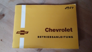 Betriebsanleitung Chevrolet 1964 in Deutsch Schweiz