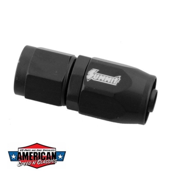 Hose End 6AN to 3/8"Hose Black