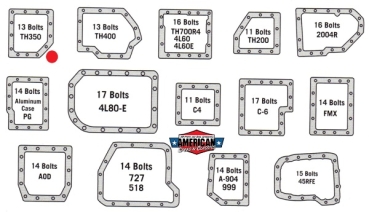 Preview: Getriebefilter Chevrolet GM TH350