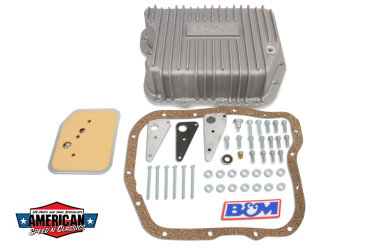 Ölwanne TF727 Alu +4qt. Mopar Chrysler Getriebeölwanne B&M Torqueflite Transmission Oil Pan