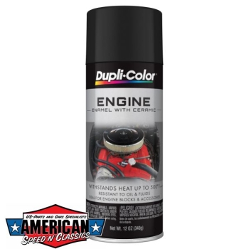 Engine Enamel DE1654 Flat Black Dupli-Color