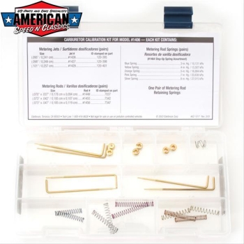 Preview: ​Calibration Kit Edelbrock Carburetor 600cfm 1406