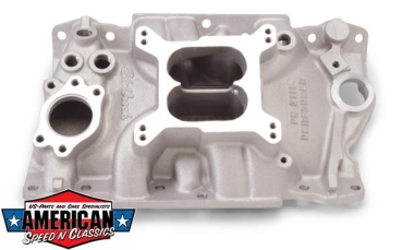 Preview: Ansaugbrücke Edelbrock Chevrolet -1995 229 262 V6 Ansaugspinne Ansaugplatte