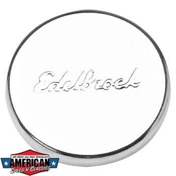 Preview: Ölverschluss Edelbrock Chrom 1,25