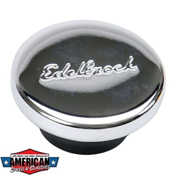 Ölverschluss Edelbrock Chrom 1,25