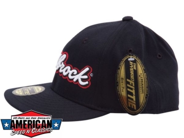 Preview: Edelbrock Baseball Cap Schwarz Flexfit Gr. M - L 56 - 59cm