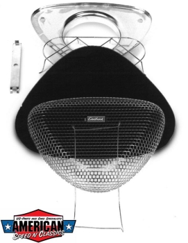 Preview: Luftfilter Lynx Edelbrock Pro-Flo Fliegenauge Chrom 1002