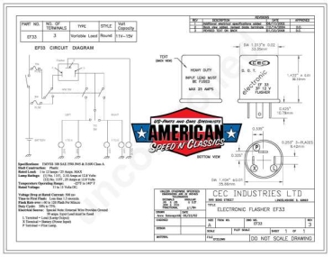 Preview: Blinkrelais 12V 3-Fach Anschluss 25Amp Elektronisch Turn Signal Flasher