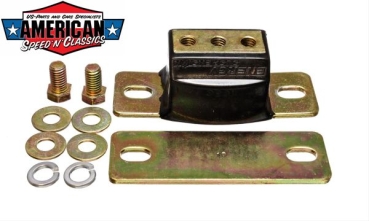Getriebehalter GM TH350 1960-02 Lagerbock Schwarz Transmission Mount Polyurethan Chevy