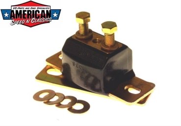 Preview: Getriebehalter GM TH350 1960-02 Lagerbock Schwarz Transmission Mount Polyurethan Chevy