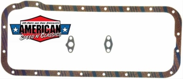 Ölwannendichtung Ford 1958-77 332-428 FE Big Block Kork Mercury Edsel