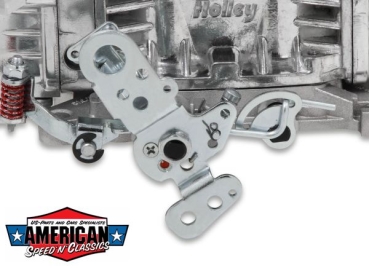 Preview: Holley Vergaser 600 CFM Vacuum man. Choke 4166 Street Warrior Poliert 0-1850