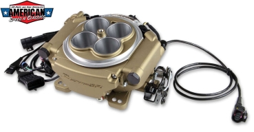 Preview: Holley Sniper EFI Einspritzanlage Classic Gold mit Benzinpumpe u. Display