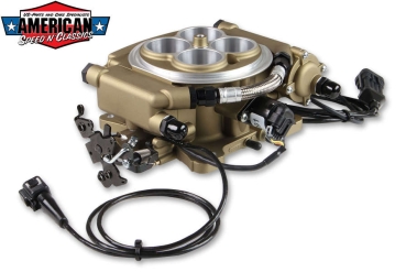 Preview: Holley Sniper EFI Einspritzanlage Classic Gold mit Benzinpumpe u. Display