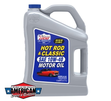 Preview: Motoröl SAE 10W-40 Lucas Oil Hot Rod & Classic Zink 1 Ltr. 10688