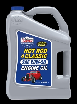 Preview: Motoröl SAE 20W-50 Lucas Oil Hot Rod & Classic Zink