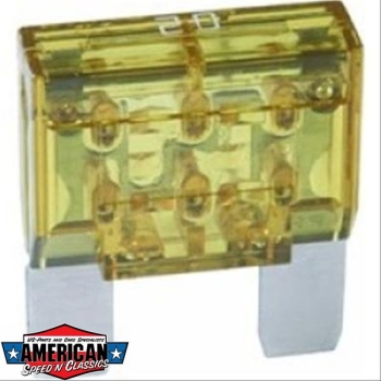 Blade Fuses Maxi 20A Yellow