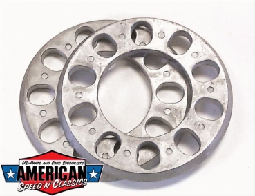 Spurverbreiterung 11mm 5x4,5" 5x4,75" 5x5" Distanzscheibe 22mm Universal US CAR Oldtimer Mopar