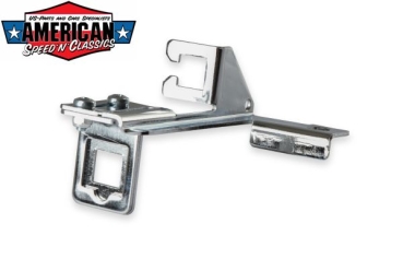 Preview: Throttle and Transmission Kick down Cable Bracket Holley Edelbrock Carburetors Mr.Gasket
