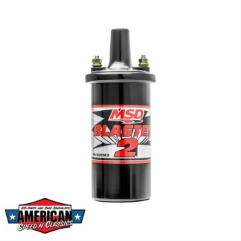 MSD Zündspule Blaster 2 Ignition Coils Öl gefüllt 45000V Schwarz 82023