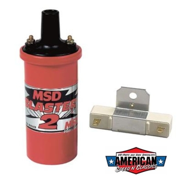 MSD Zündspule Blaster 2 mit Vorwiderstand 45000V 8203