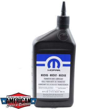 Transfer Case Fluid NV245 NV247 NV249 Mopar Chrysler Jeep Dodge Lubricant