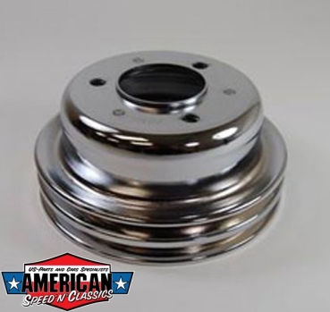 Preview: Riemenscheibe 2 Keilriemen Ford 1964-1967 Kurbelwelle 289cu