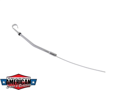Preview: ​​Engine Oil Dipstick Pontiac 1965-79 389 403 Chrome Handle Tube RPC