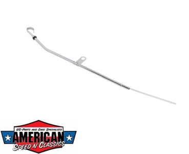 Preview: Ölpeilstab Mopar Big Block 383 426 440 Edelstahl Chrom Ölmessstab Ölstab RPC