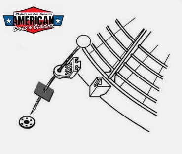Preview: Anbausatz E-Lüfter Befestigung Elektrolüfter Ventilator RPC R1019