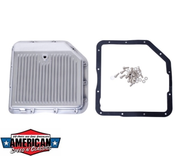 Preview: Getriebeölwanne TH350 Alu inkl. Dichtung & Schrauben Chevrolet GM Getriebe RPC R8491