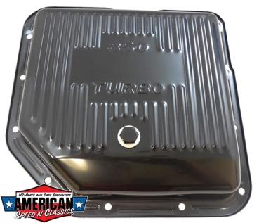 Transmission Oil Pan TH350 Black Chevrolet GM Hot Rod