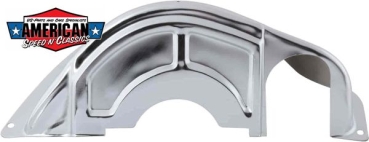 Wandlerabdeckung Chrom GM Powerglide ab 1962 Chevrolet Dust Cover Schutz Getriebe Abdeckung