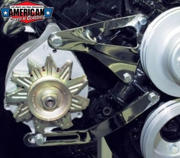 Preview: Alternator Bracket Ford 1965-73 289-302 OEM Style Chrome