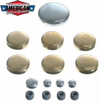Froststopfen Set Ford 1962-98 221-351 Lincoln Mercury Mustang Messing Freeze Plugs
