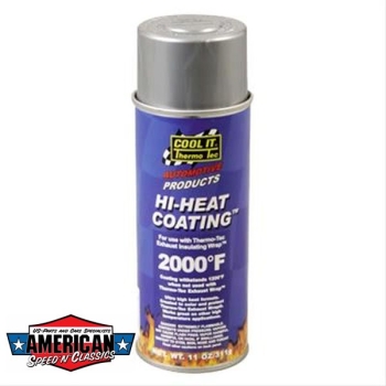 Hitzeschutzband Hi-Heat Spray Silber Alu Krümmerlack Auspufflack Thermo-Tec 12002