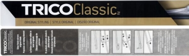 Preview: Wischerblatt Set Vintage 13'' 330mm Trico Scheibenwischer Classic Hook Bajonett