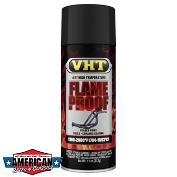 VHT SP102 Krümmerlack Schwarz Auspufflack Hitzelack Flameproof Black Flat