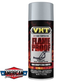 VHT SP106 Krümmerlack Silber Auspufflack Hitzelack Flameproof Silver Flat